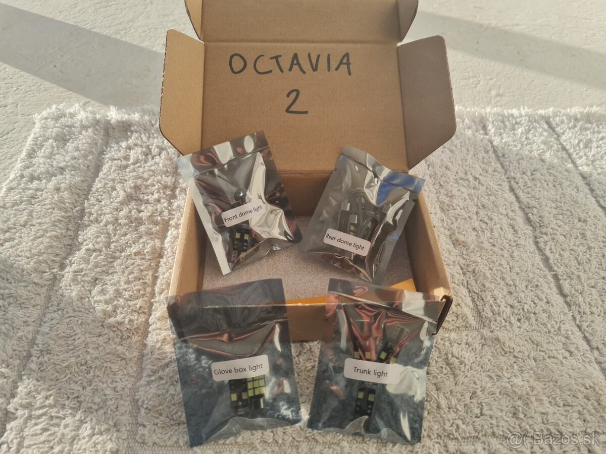 LED osvetlenie interieru pre ŠKODA - 9