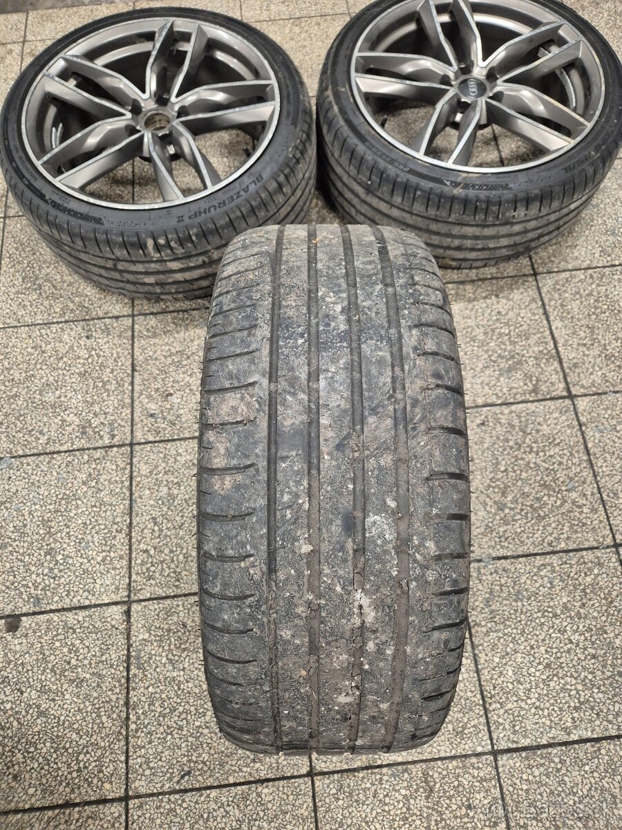 Predám elektróny 5x112r19 s pneu 255/35r19 - 9