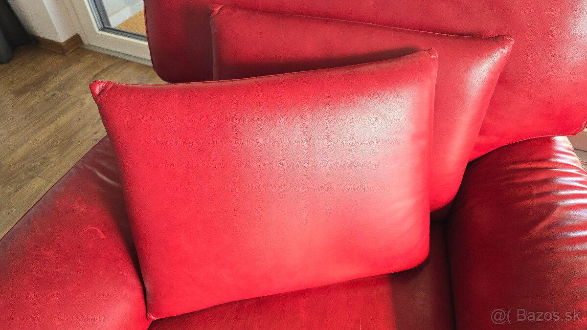 Kožená sedacia súprava - 9
