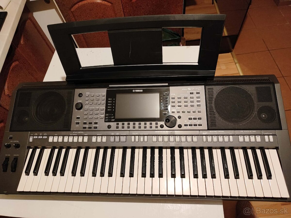 Yamaha PSR S770 Profesionálny keyboard - 9
