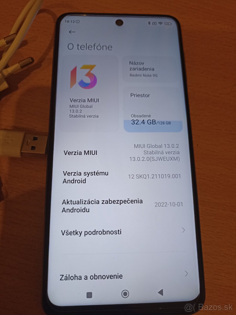 Redmi Note 9s, 8Gb/128Gb, 4 fotoaparáty vzadu - 9