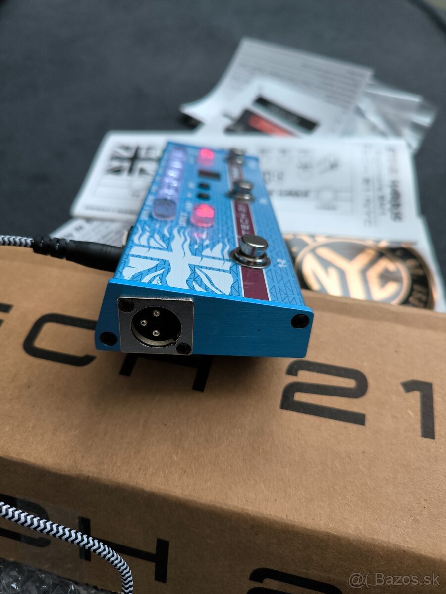 Predam nový preamp Tech 21 SH 1 Steve Harris - 9