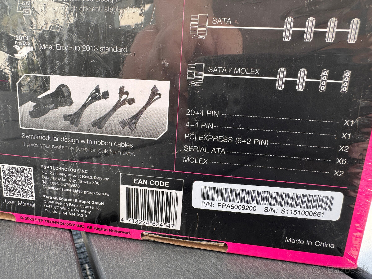 FSP/Fortron HYDRO M PRO 500, 80PLUS BRONZE - 9