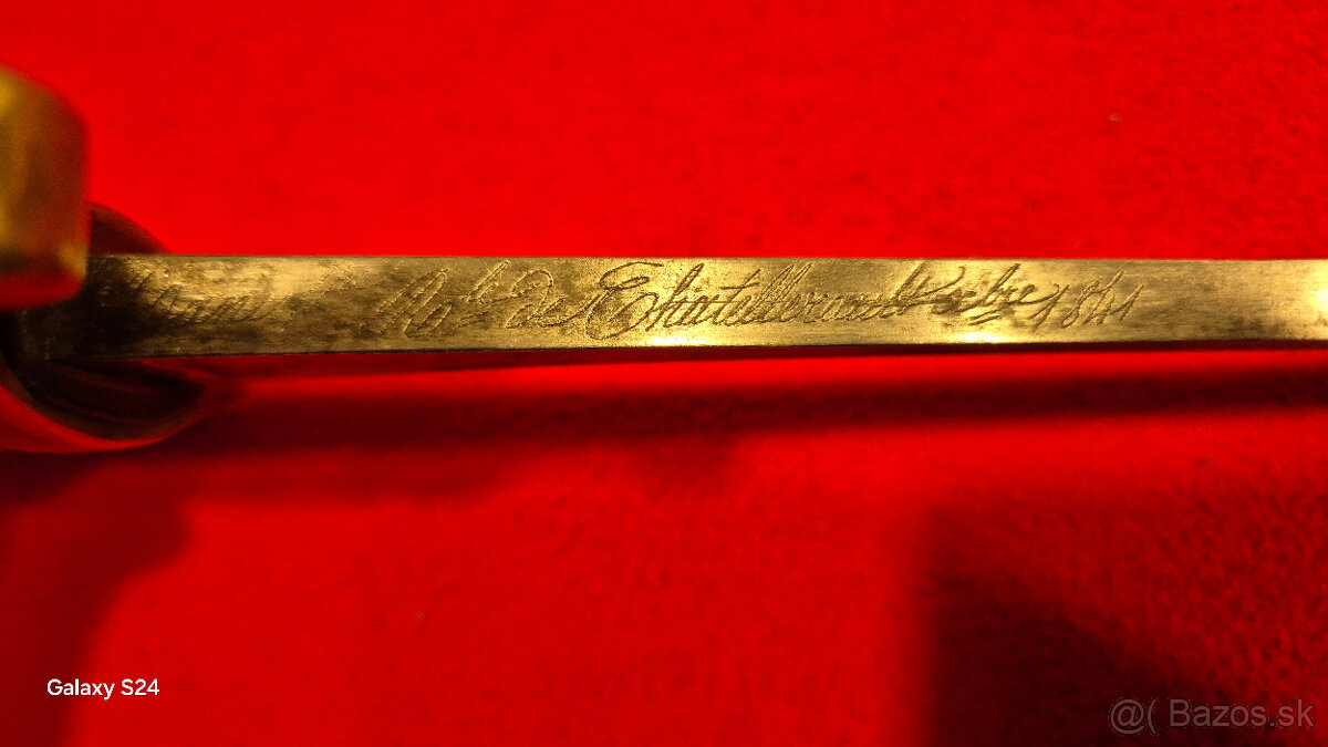 BOJOVÁ ŠABLA M 1829 - 9