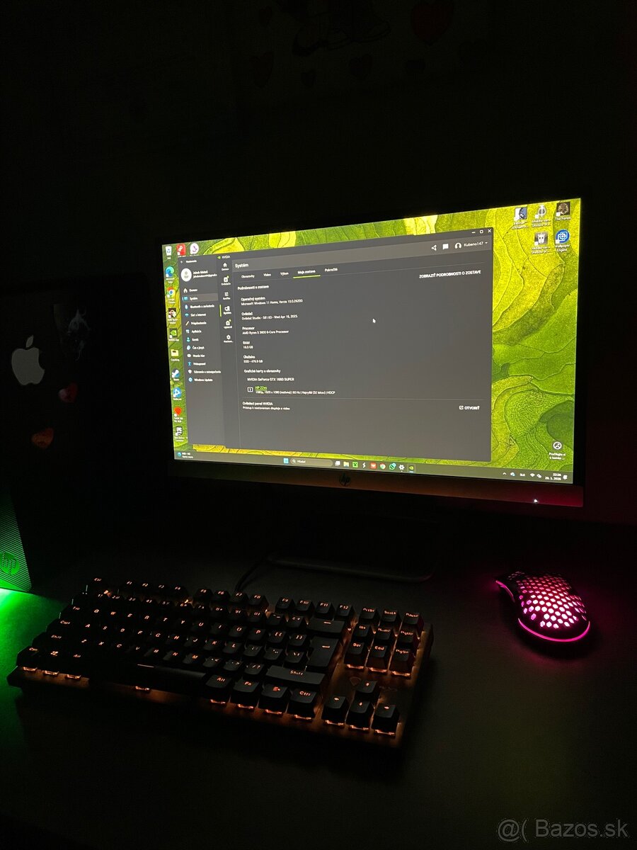 Predám herný PC HP Pavilion + príslušenstvo - 9