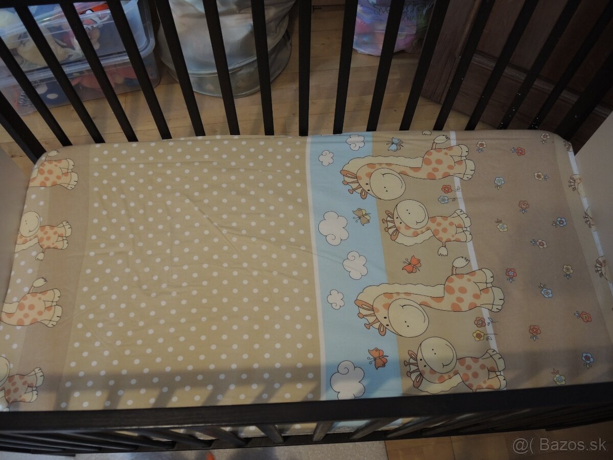 Detská postieľka so žirafkou - 9