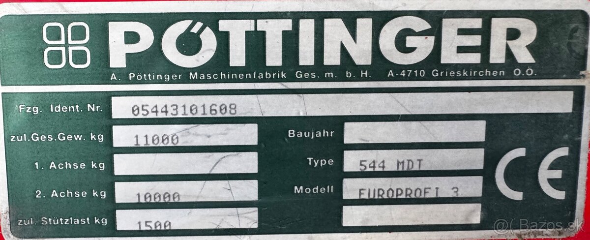 Pöttinger Europrofi 3 - 9