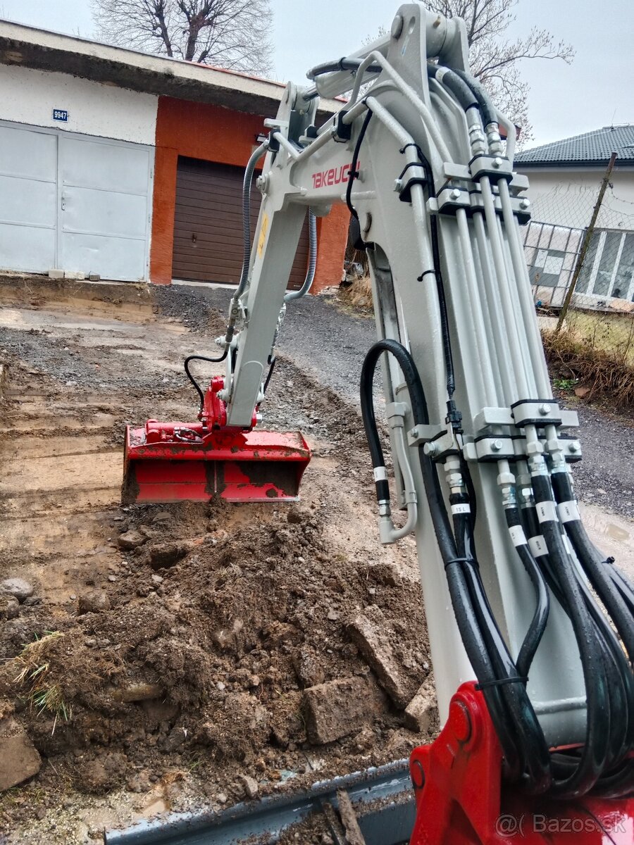 ☎️Zemné, výkopové a búracie práce 2xminibager☎️ MT - 9