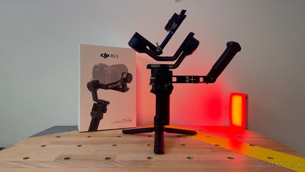 DJI RS 3 + prídavná rukoväť - 9