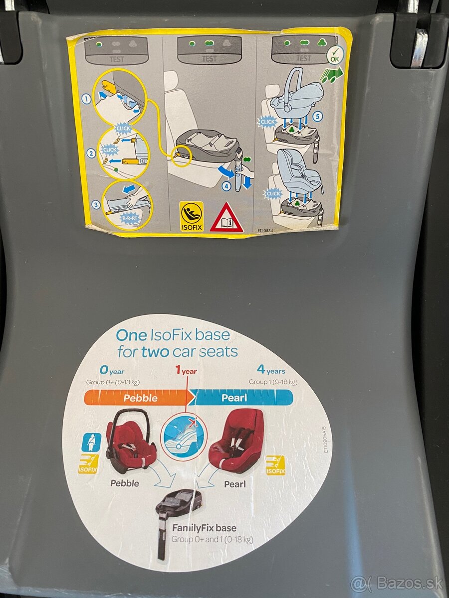 Autosedačka + základňa Maxi-Cosi - 9