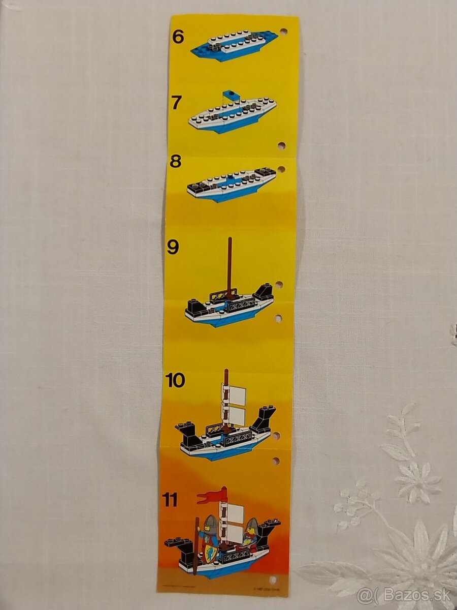 LEGO Castle 6017 King's Oarsmen - 9