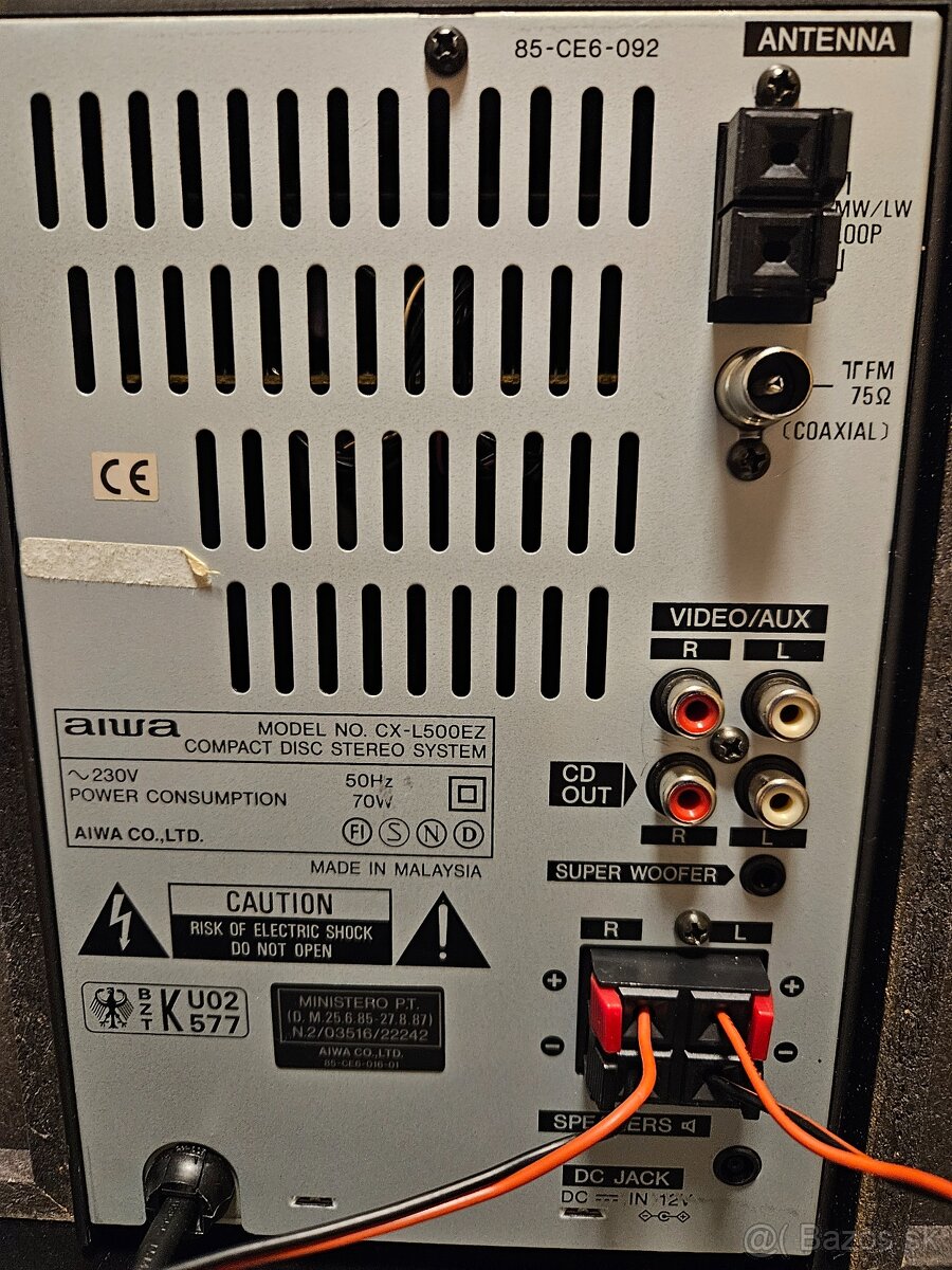 Predám HiFi vežu Aiwa - 9