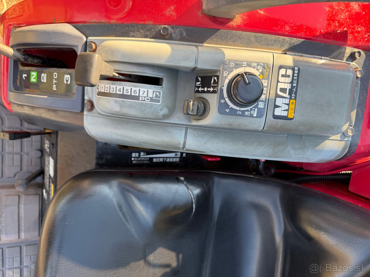Japonský malotraktor Mitsubishi MT 190 - 9