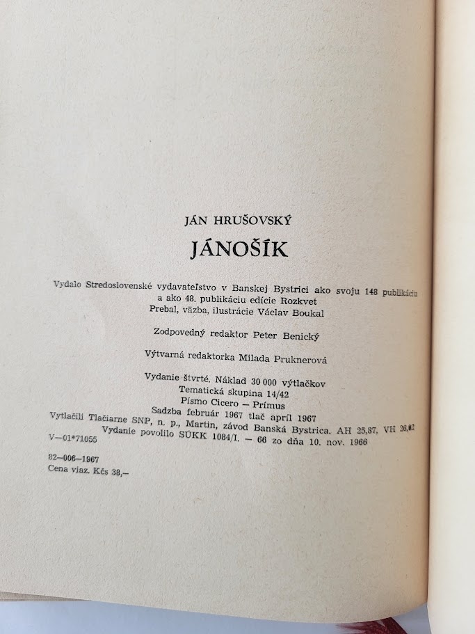 Ján Hrušovský - Jánošík - 9
