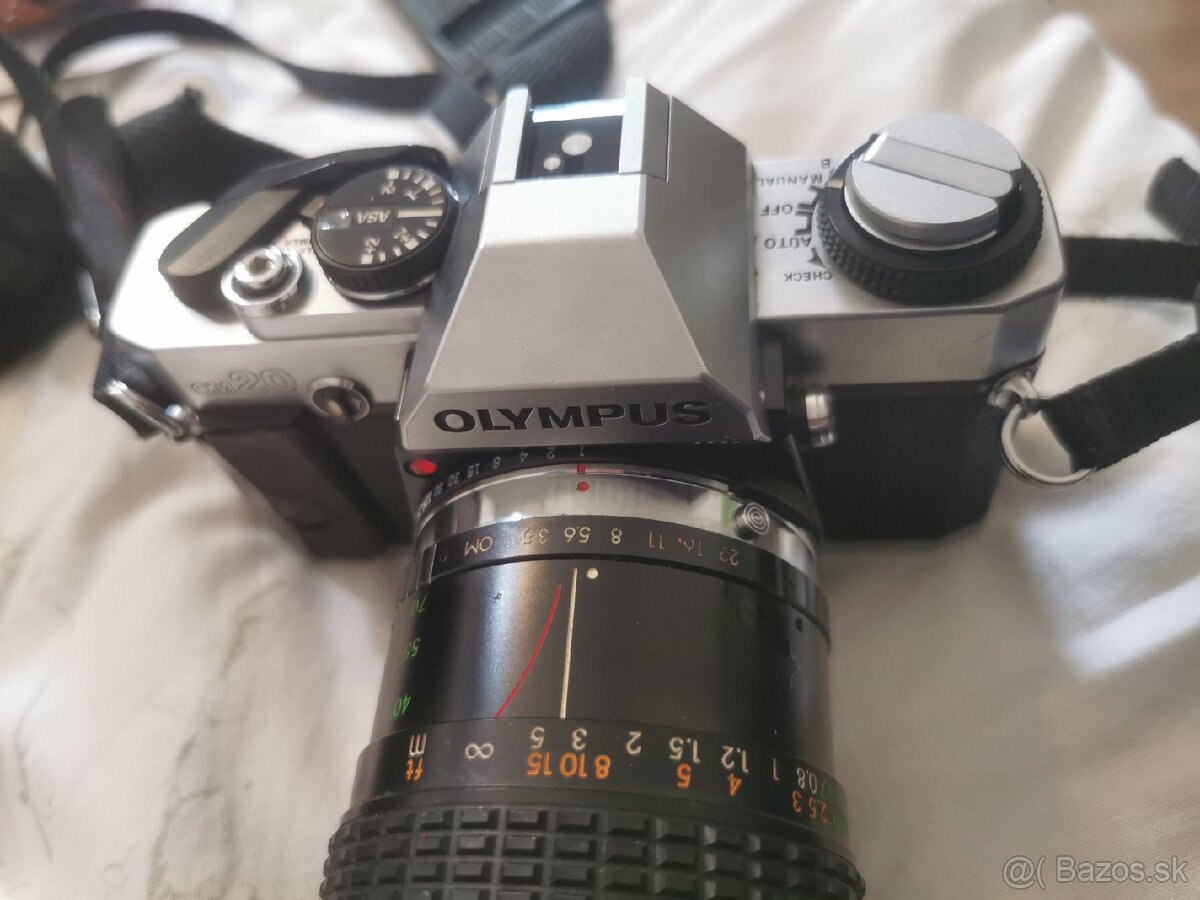 Predám Olympus OM 20 s príslušenstvom - 9