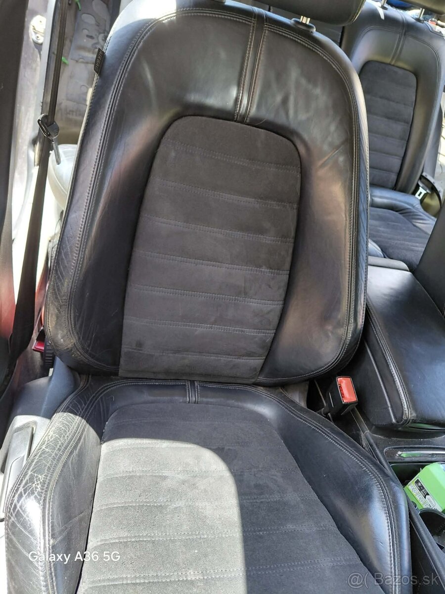 Kožené sedačky Passat b6 - 9