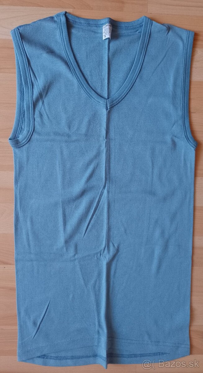 Modré značkové tričko zn. DC v. S (+tielko nové tričko zad - 9