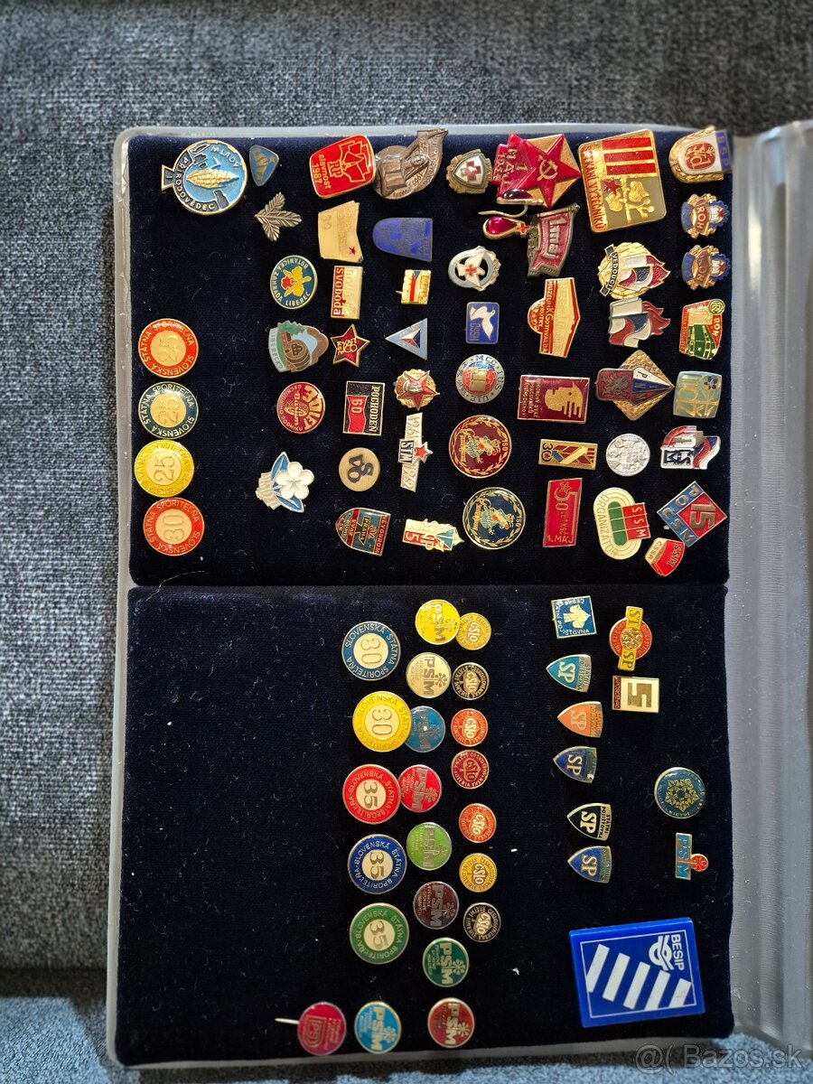 Sbierka odznakú a vyznamenání cca 2100ks - 9