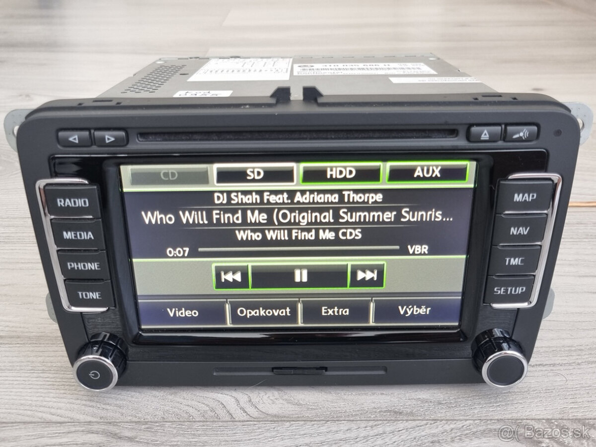 Skoda Columbus 2014 RNS510 Navi LED SSD Mapy V17 2020 - 9