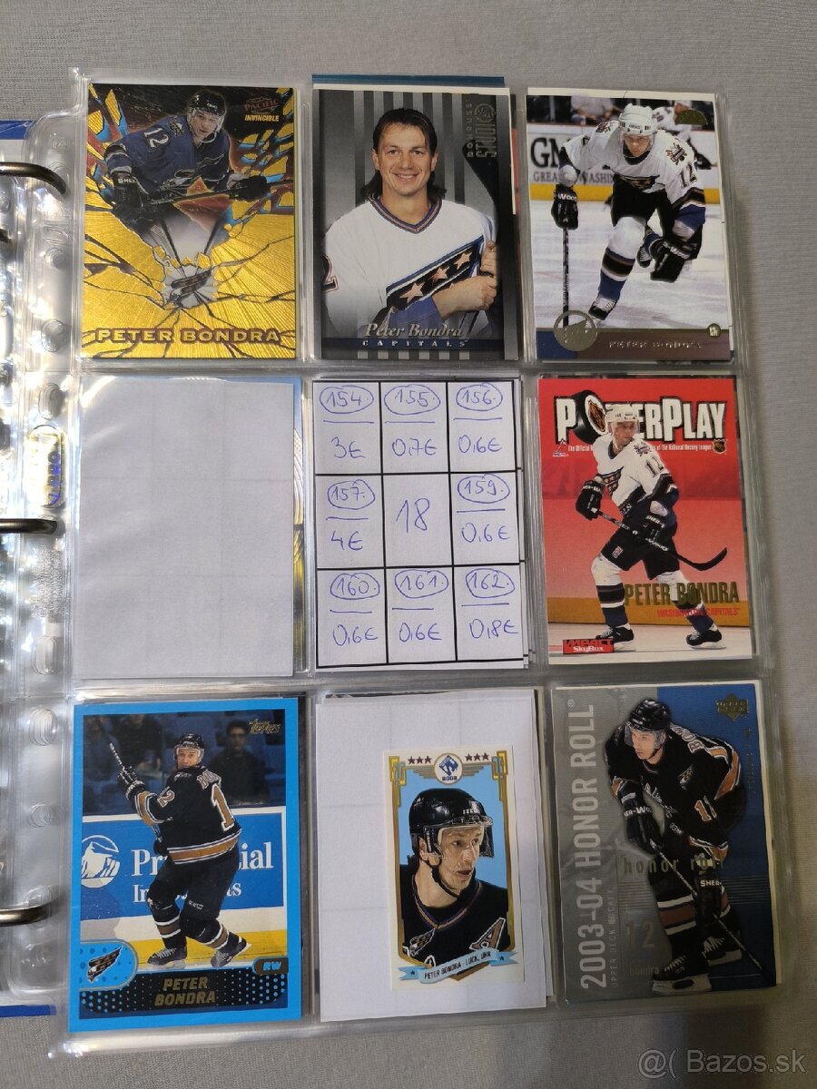 Hokejové kartičky - Peter Bondra - 9