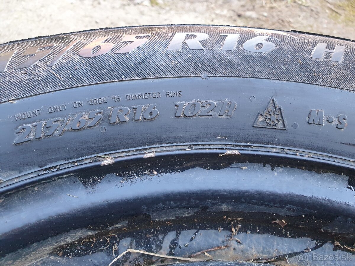 215/65R16 102H zimné pneumatiky - 9