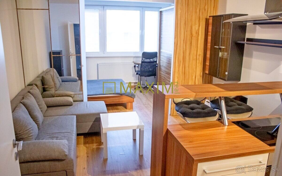 S parkovacím státím 1 izbový byt na ulici Kadnárova v Bratis - 9
