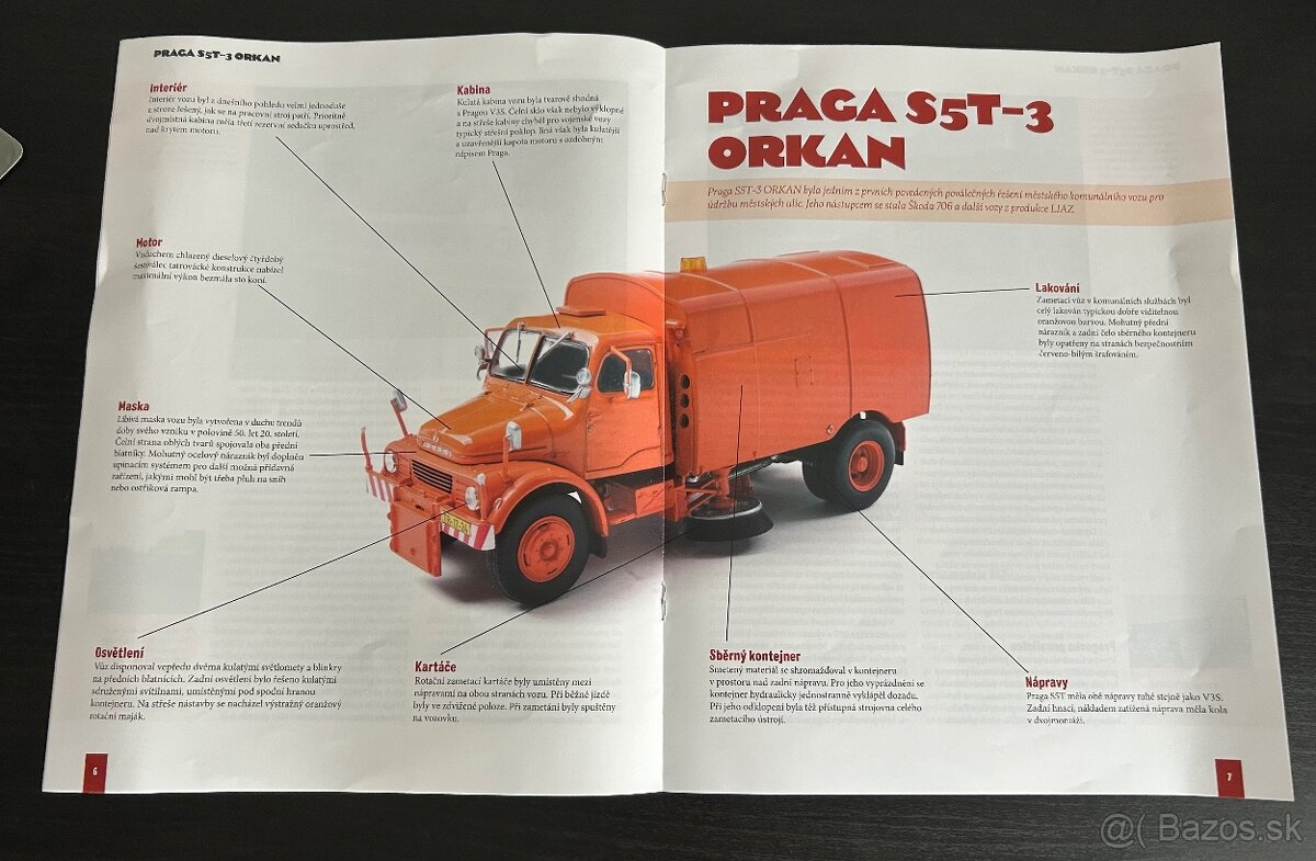 PRAGA S5T-3 ORKAN 1/43 DeAgostini - 9