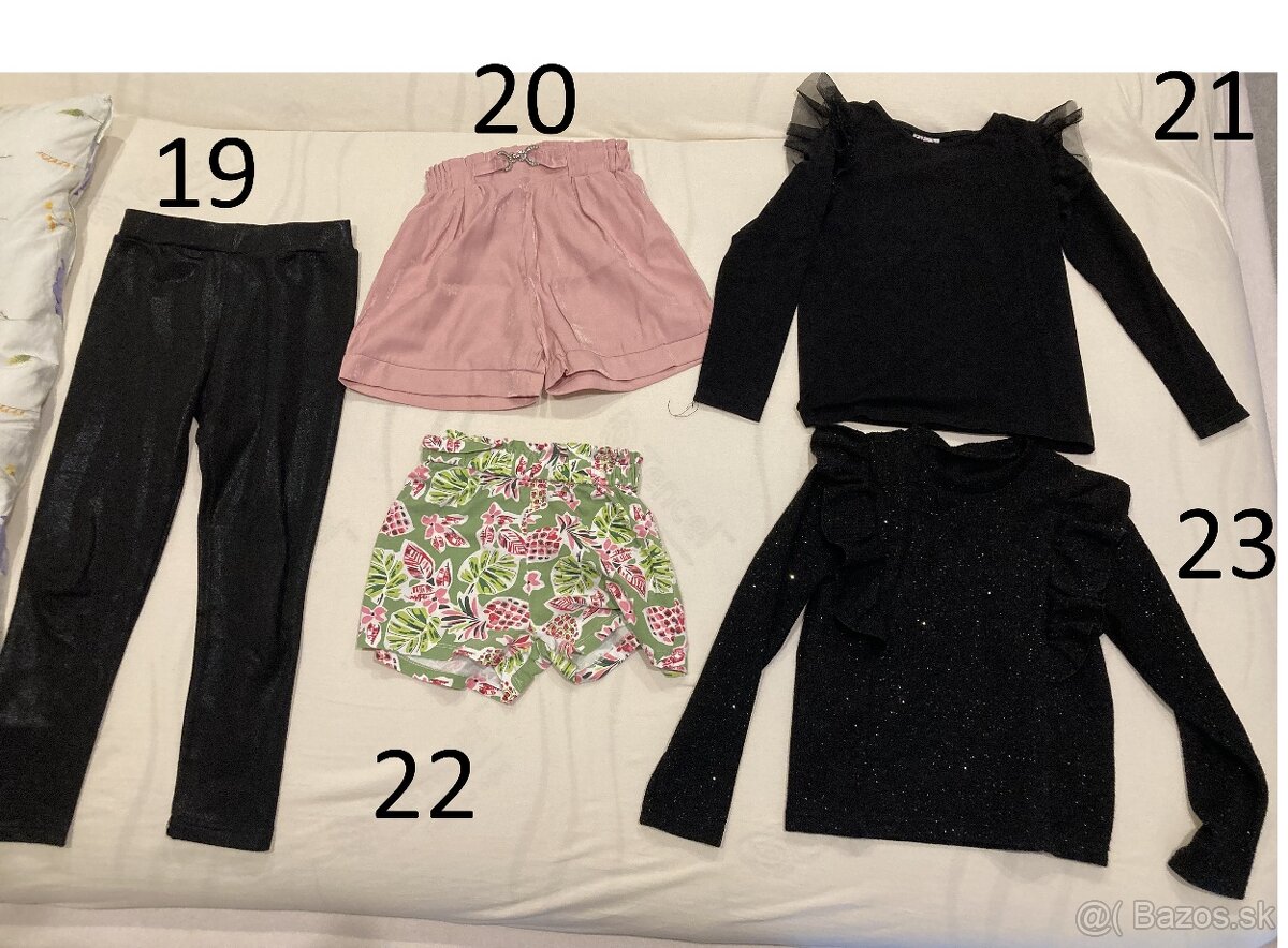 Dievčenské oblečenie 122-128 - 9