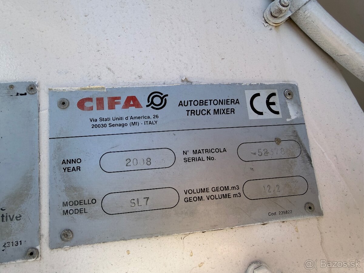 🚛 MAN TGS 26.360 6x6 + CIFA SL7 (7m³) - 9