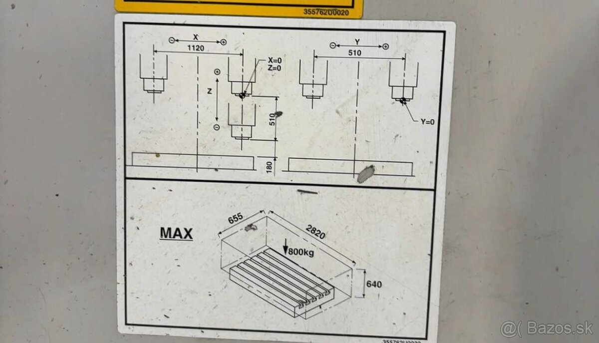 Obráběcí centrum (vertikální) MAZAK VTC-200B (8870) - 9