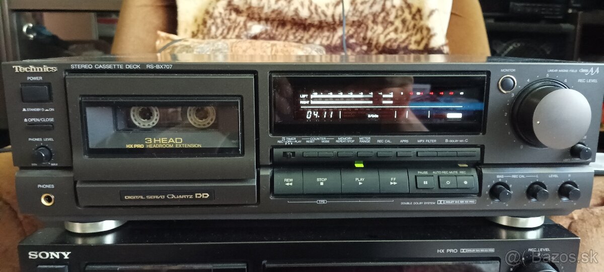 Technics Stereo Cassete Deck RS-BX 707 - 9