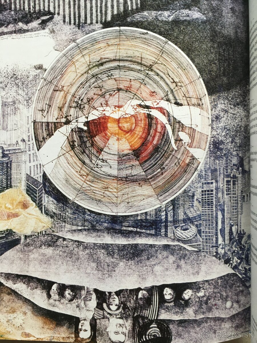 Moderná slovenská grafika, Peter Matejka, Almanach záhad - 9