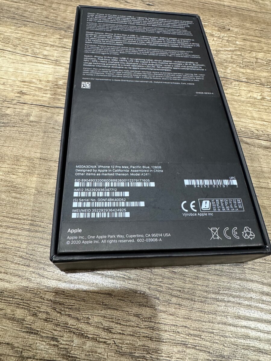 Iphone 12 Pro Max 128GB Pacific Blue - 9