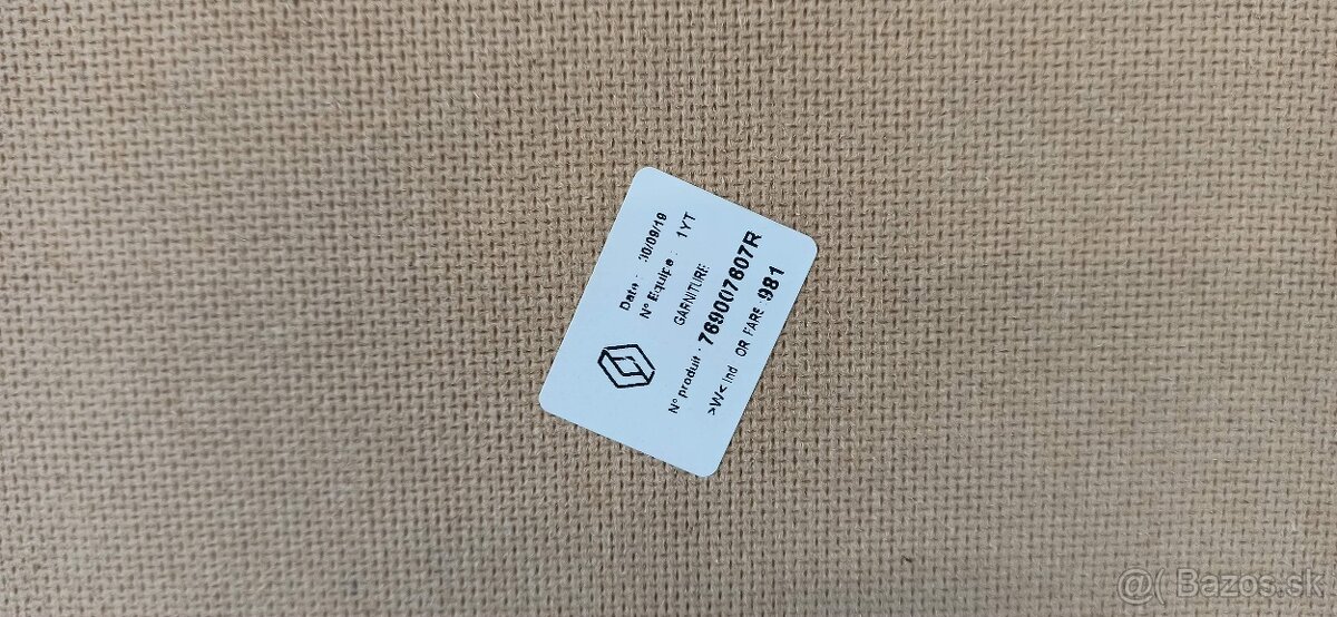 Renault master vnútorné obloženie - zánovné - 9