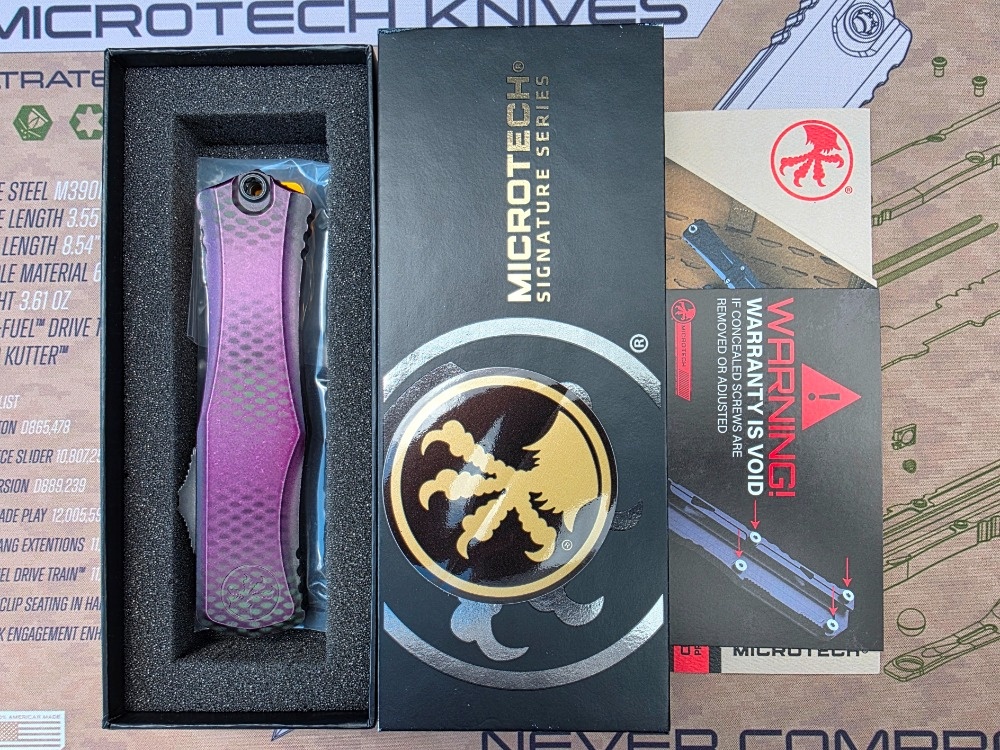 Microtech Hera II Alien Purple X-51 - 9