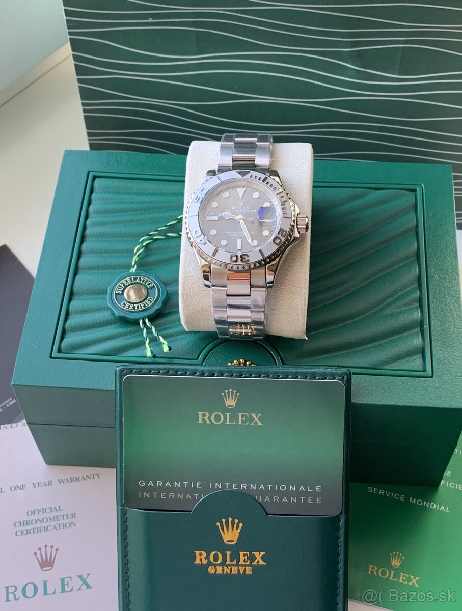 Rolex Yacht Master Platinum, Nové, 41mm - 9