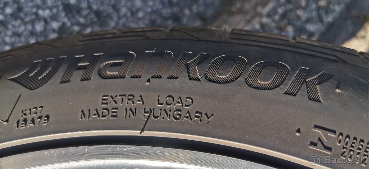 Predám 17" disky s pneumatikami na hyundai i20 - 9