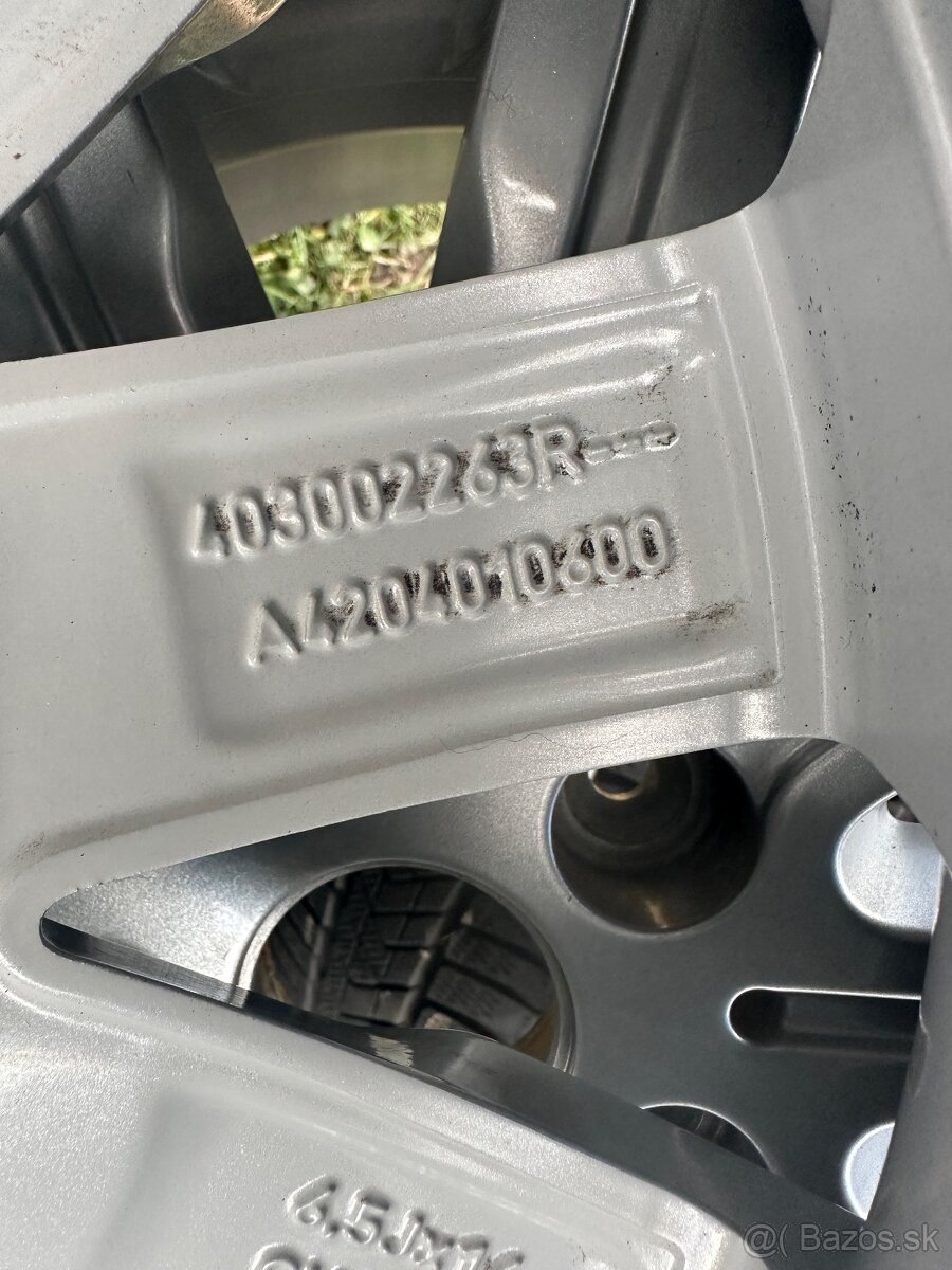 Mercedes benz T-class Citan letná sada R16 - 9