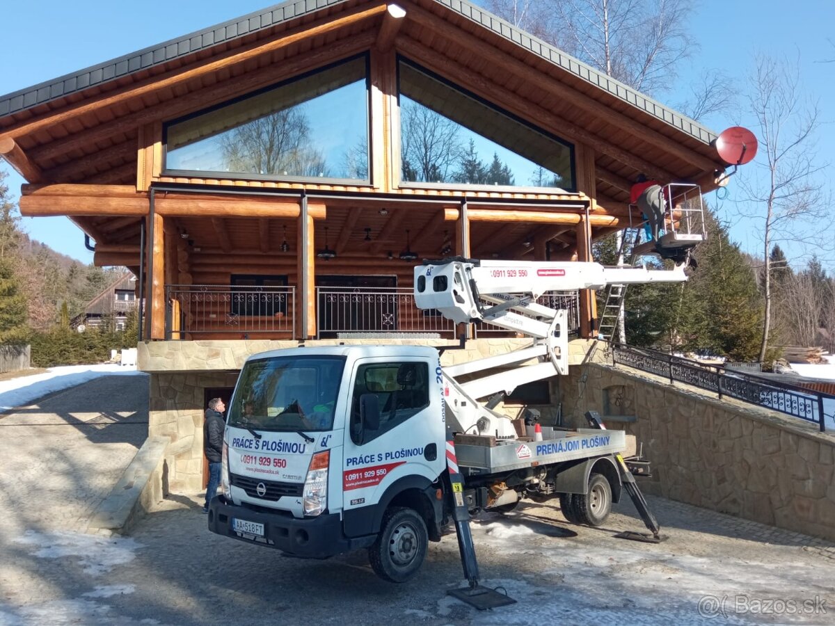 Prenájom plošiny s obsluhou - 9