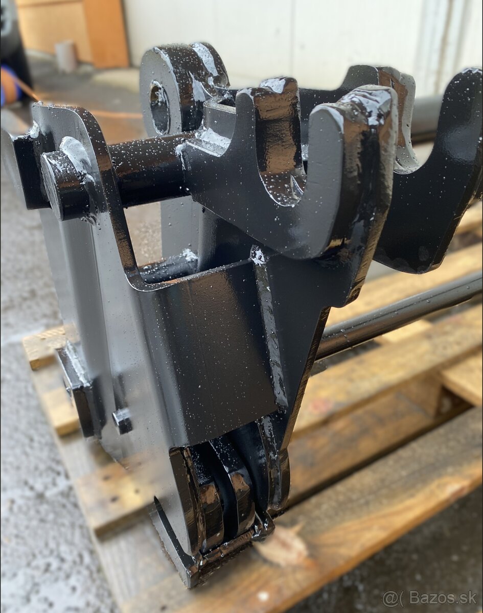 Rýchloupínač, paletové vidly CAT, caterpillar 428,432,444... - 9