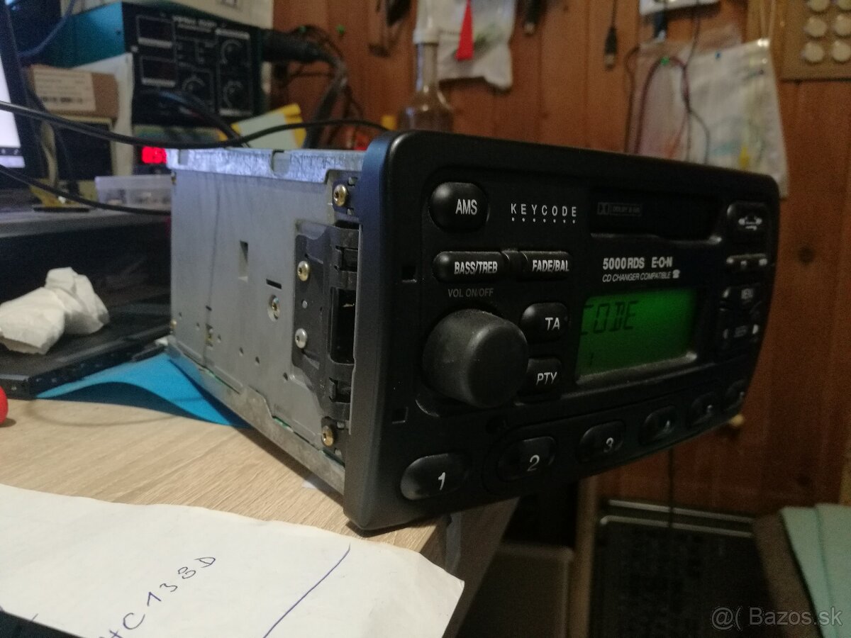 Autorádio FORD 5000 RDS EON. Originál. - 9