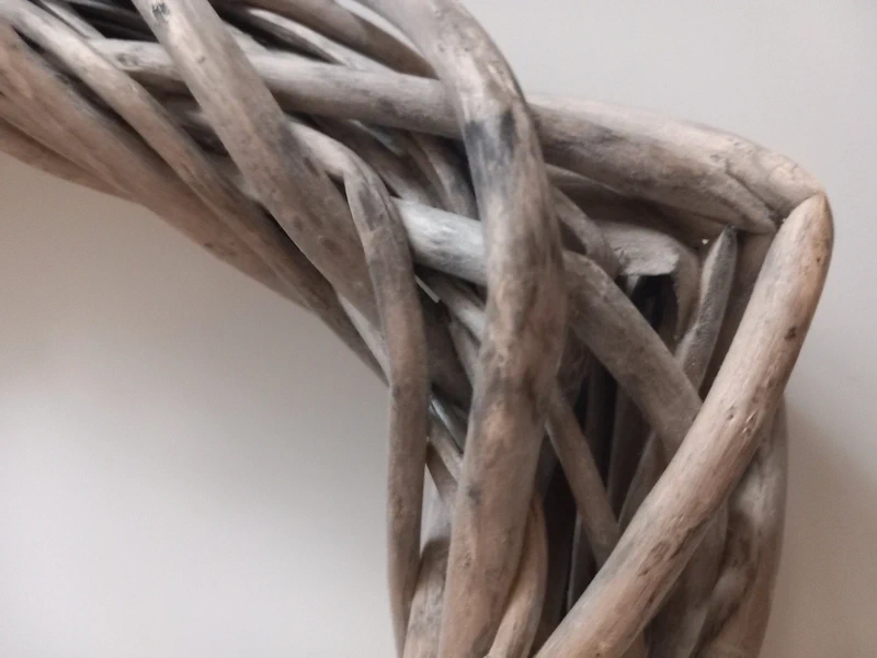 Veľké závesné drevené srdce 36x36 cm - 9