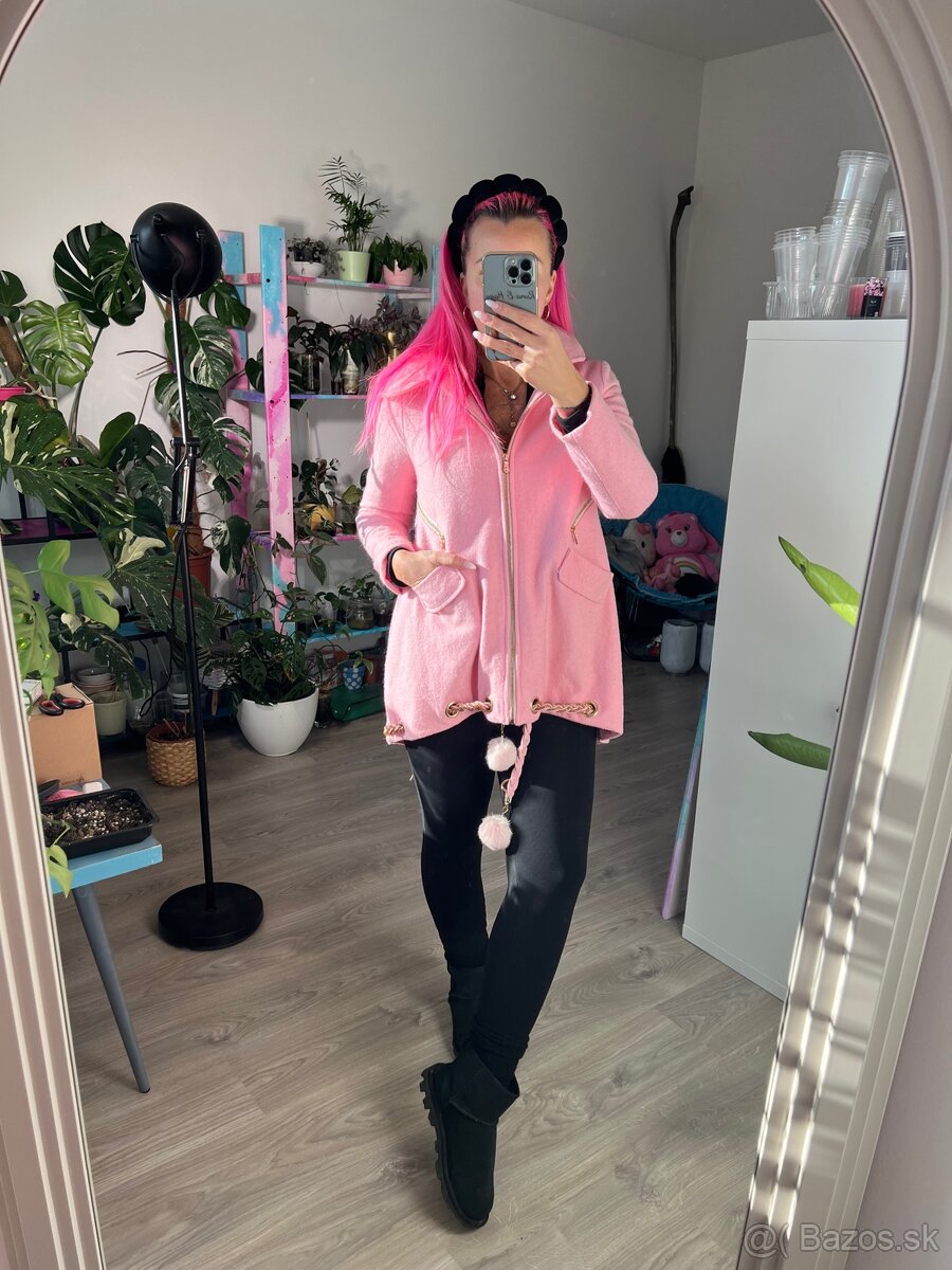 Ružový kabatik - 9