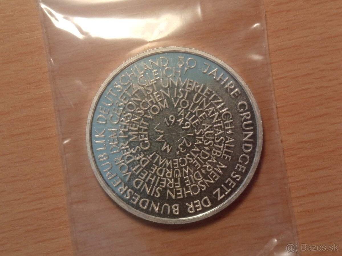 Nemecké marky UNC/PROOF– Investičné striebro - 9