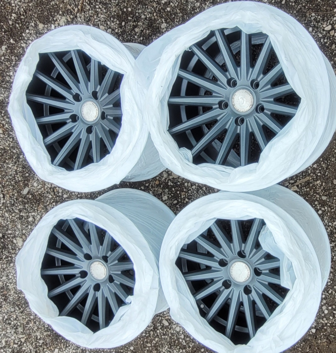 Predám konkávne elektrony origo VOSSEN 5x120 r19 dvojrozmer - 9