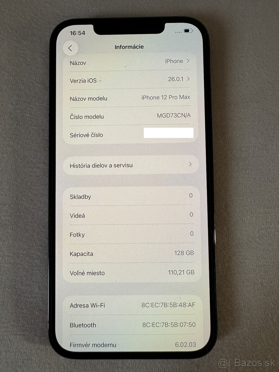 Predam Apple iPhone 12 Pro Max 128GB Graphite - 9