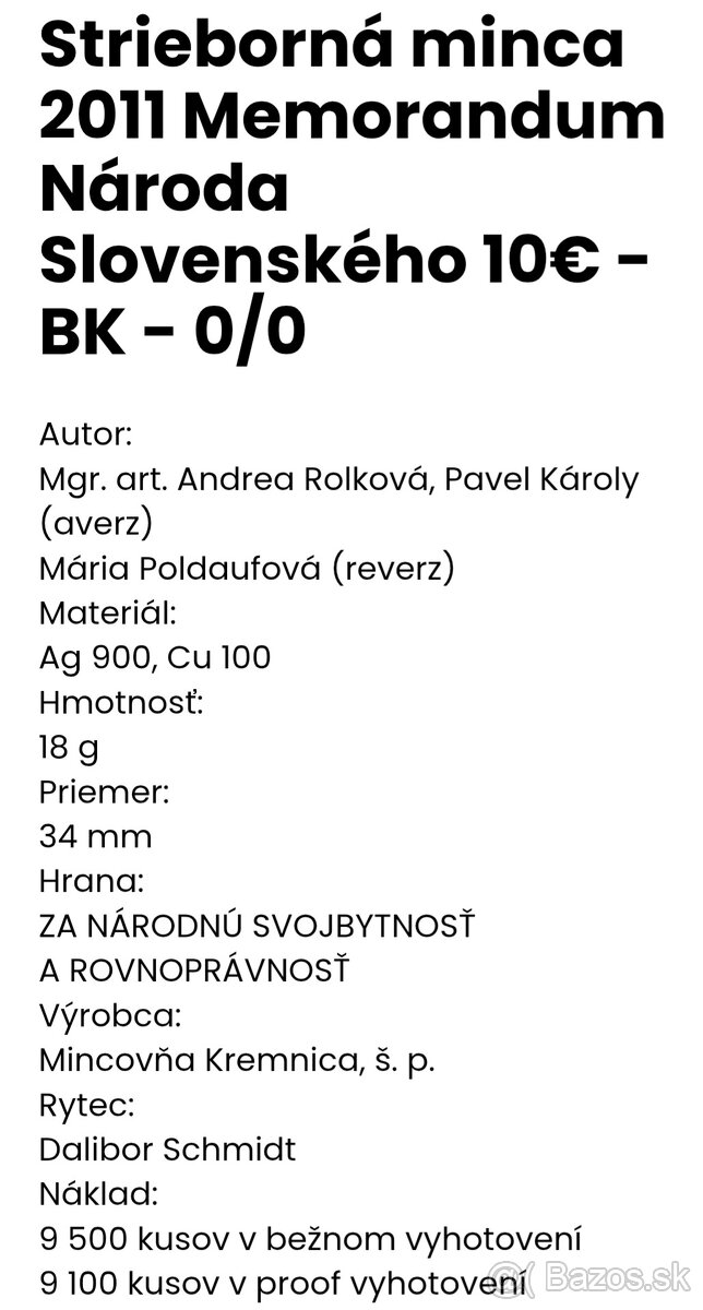 Kukučin, Stodola, Memorandum - 9