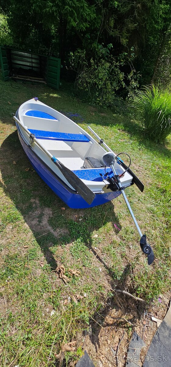 Predám Laminátový čln (Mini Tiny) s príslušenstvom - 9