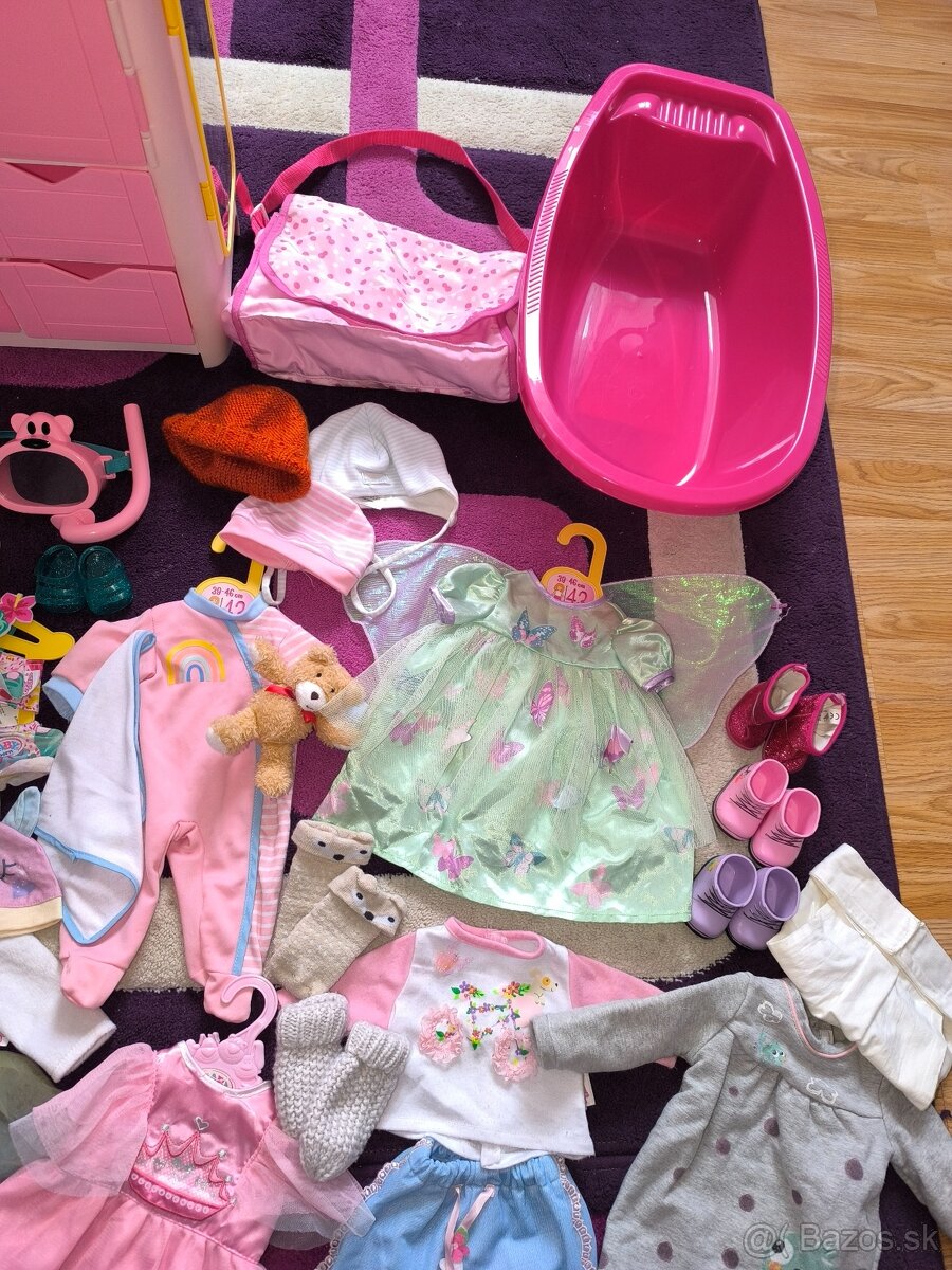 Baby born 43 cm + príslušenstvo - 9