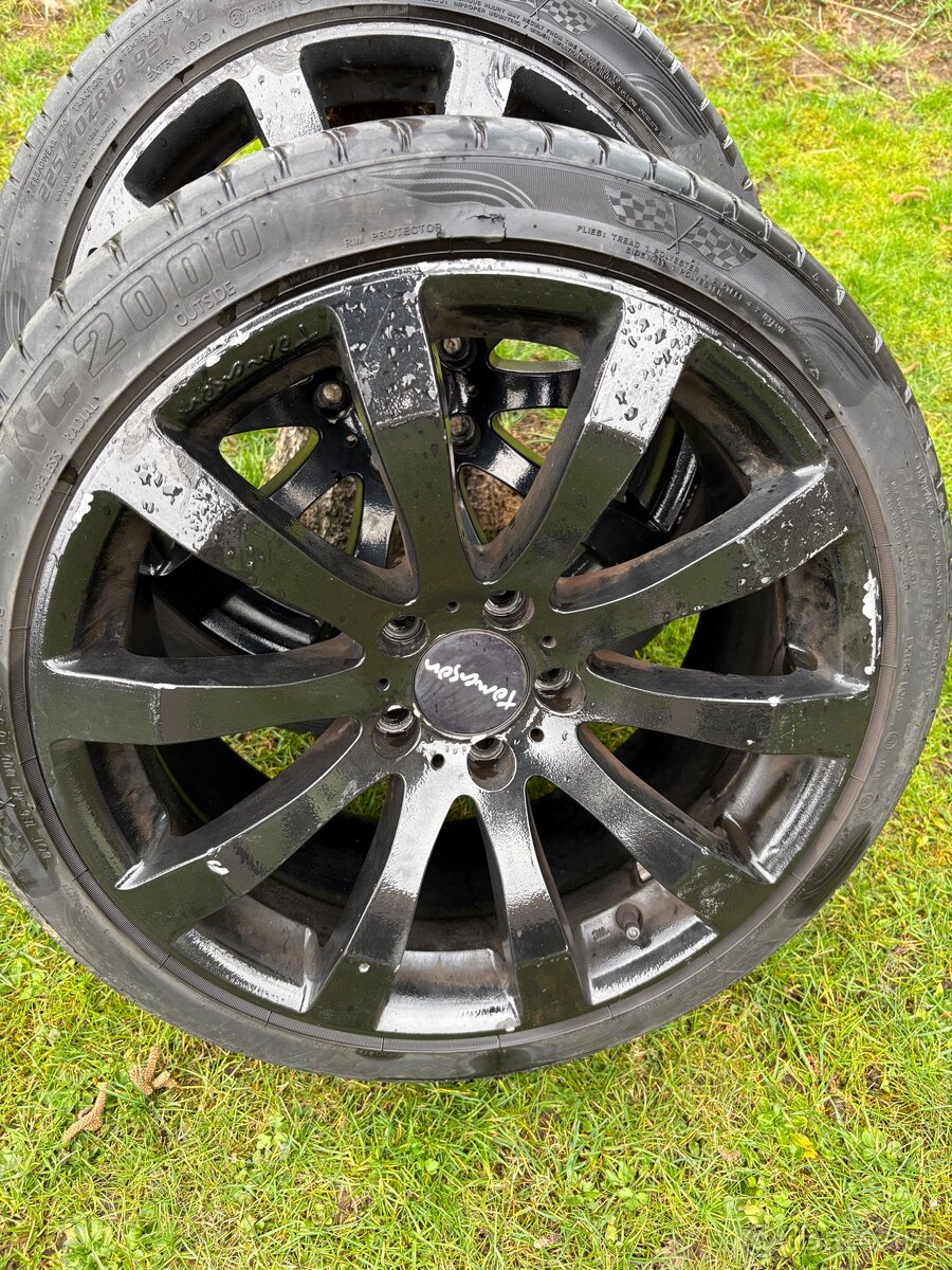 Disky R18 5x112 s letnými pneumatikami - 9